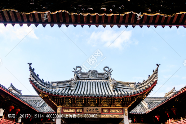 古建筑屋檐翹腳