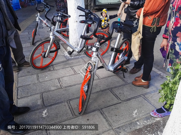 圍觀共享單車