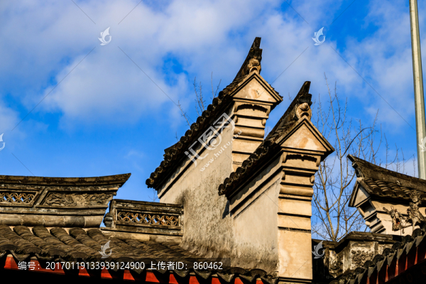 江南馬頭墻建筑