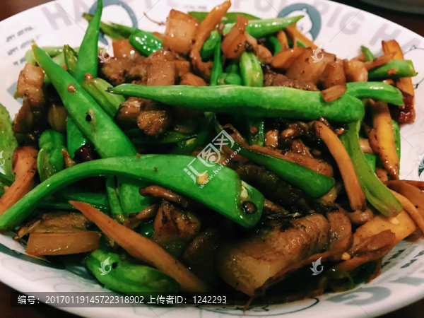四季豆炒肉