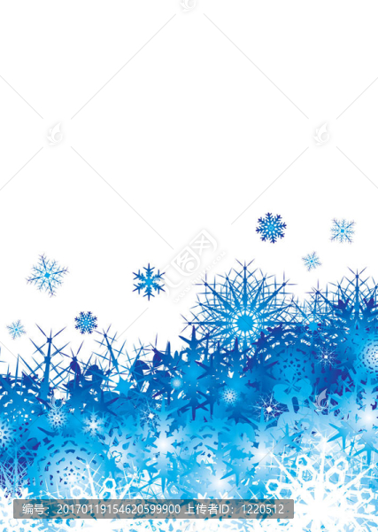 雪花堆藍空間