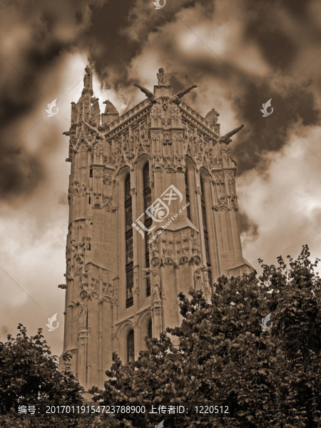 巴黎-,Saint,Jacques,Tower