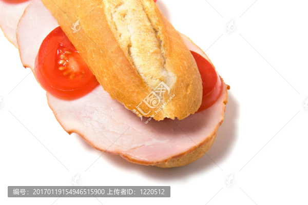 白夾心三明治