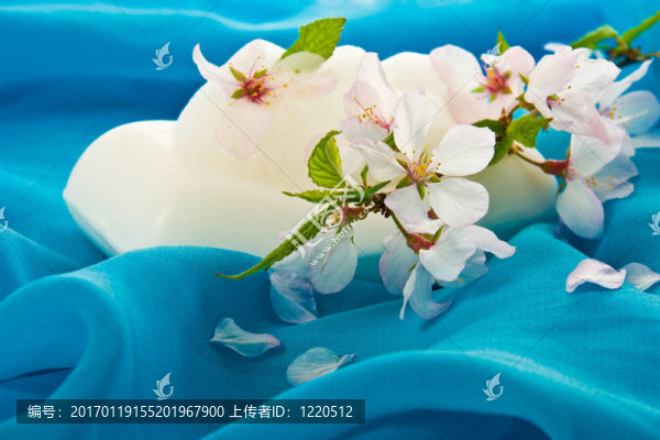 肥皂和櫻桃枝