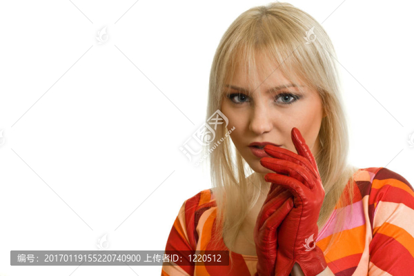 可愛(ài)的金發(fā)女孩