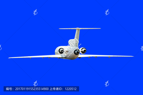 客機(jī)上的藍(lán)色
