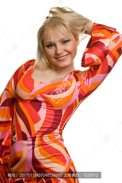 可愛(ài)的金發(fā)女孩