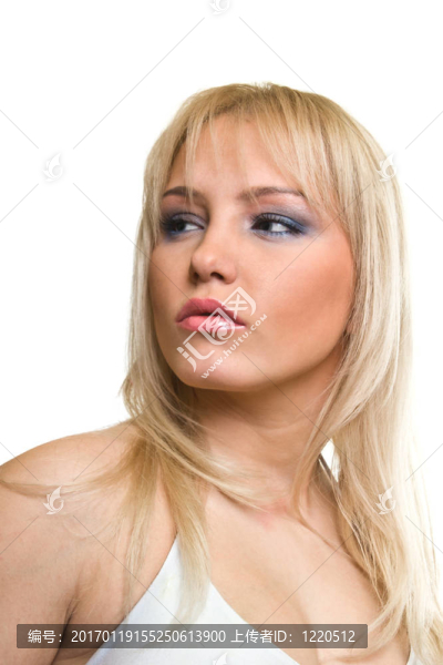 漂亮的金發(fā)女人