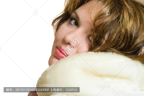 冬天的女士