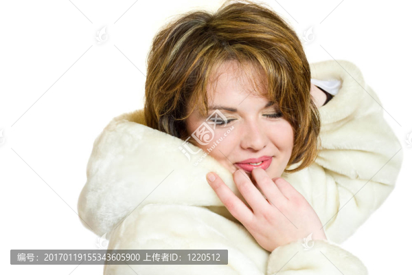 冬天的女士