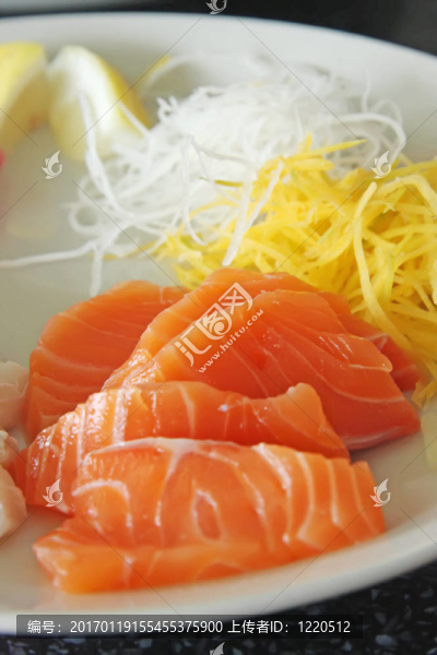 生魚片的安排