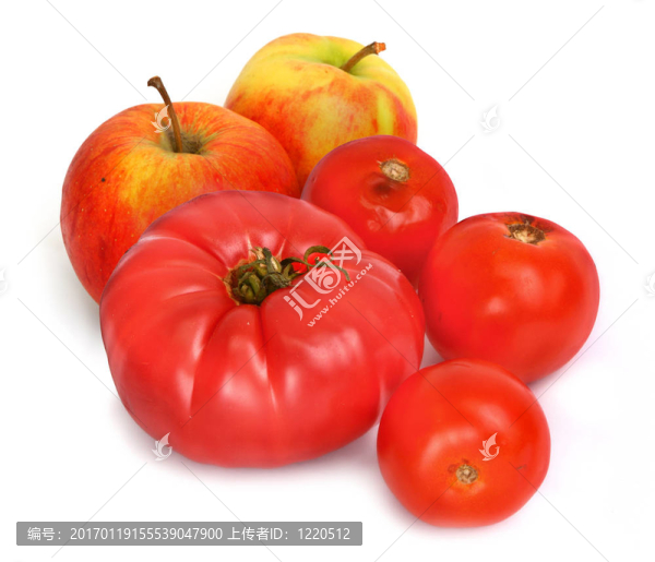西紅柿和蘋果