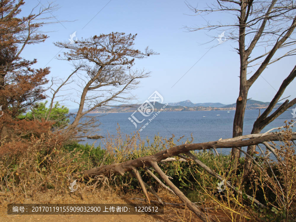 法國里維埃拉海岸線