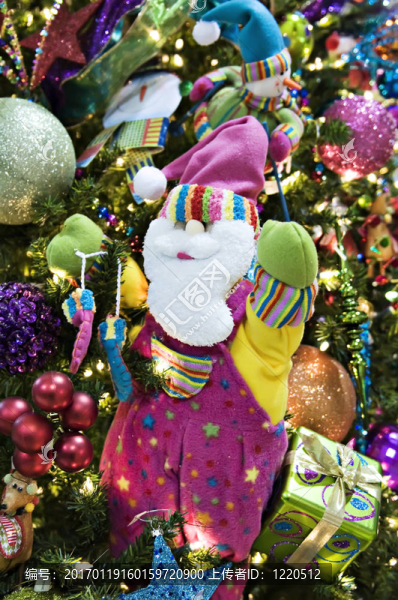 揮舞著Santa
