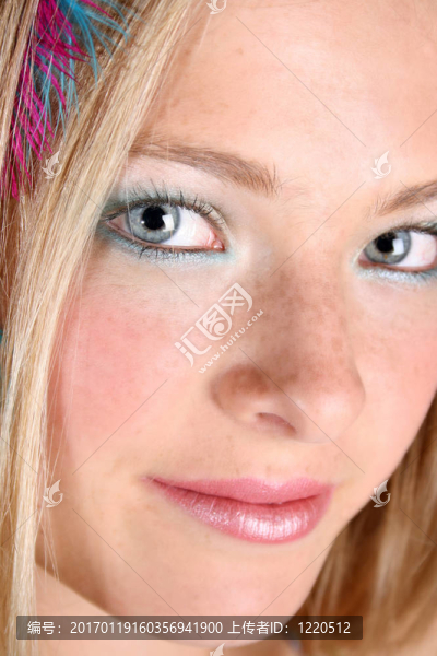 女模特