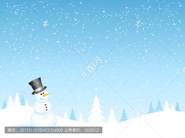 快樂的雪人