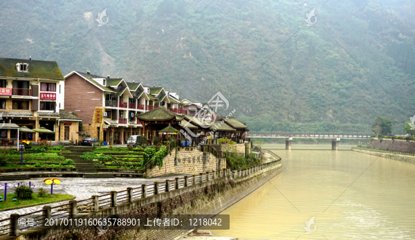 重建后的映秀