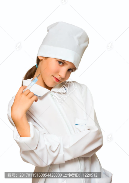 醫(yī)學(xué)生女孩白人隔離