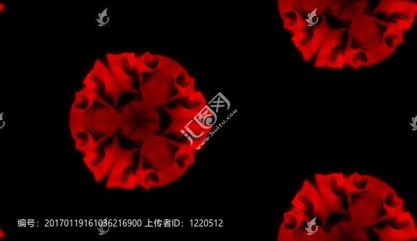 無縫骷髏圖案242