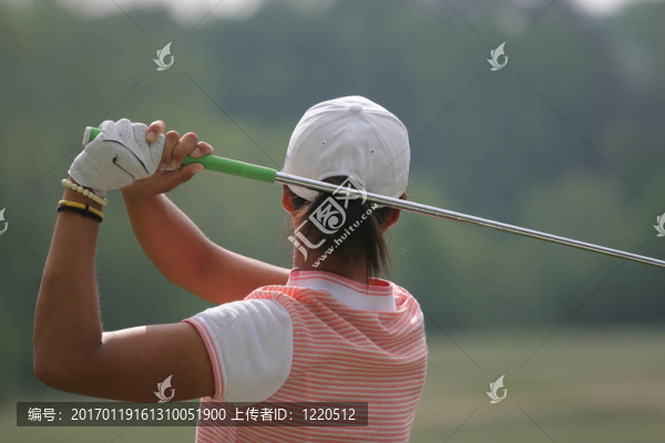 女士高爾夫揮桿