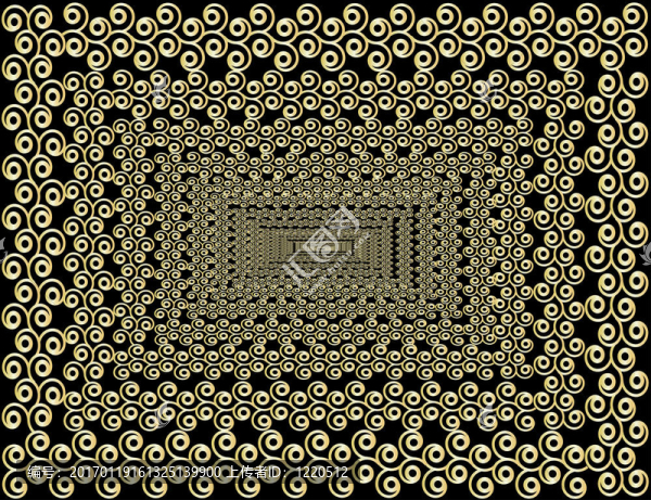 金花紋背景