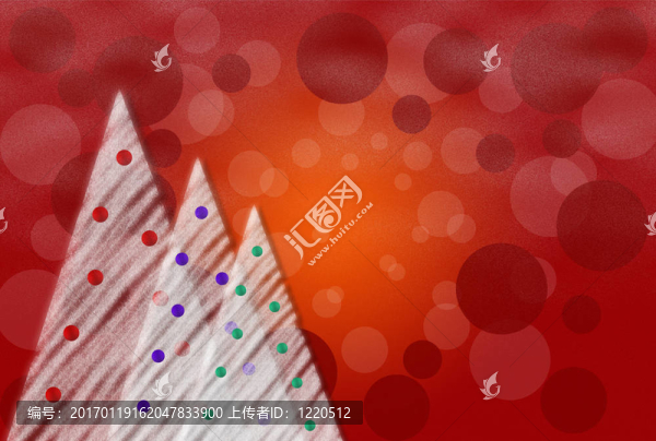 摘要圣誕卡
