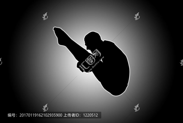 發(fā)光的潛水員