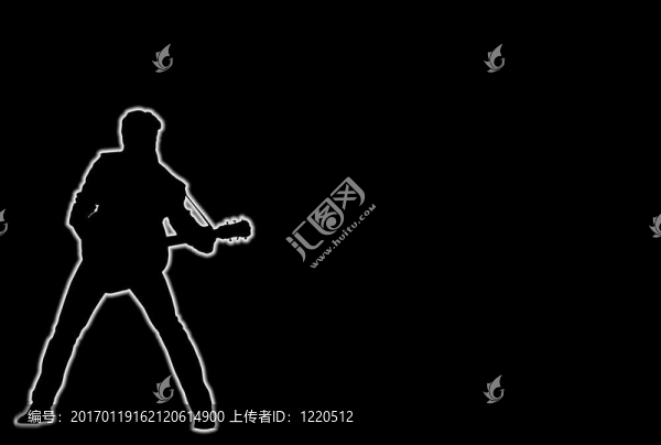 發(fā)光的吉他手