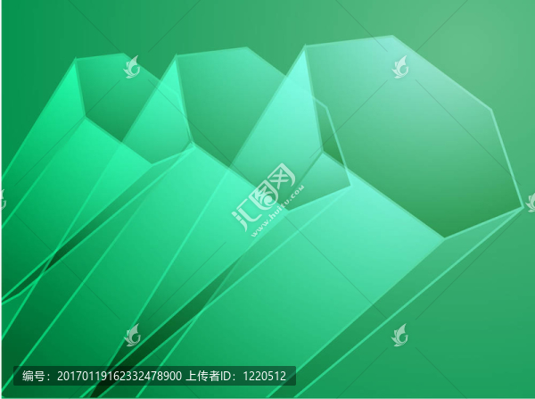 抽象幾何六角設(shè)計