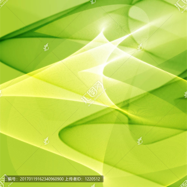 波浪狀的發(fā)光的顏色