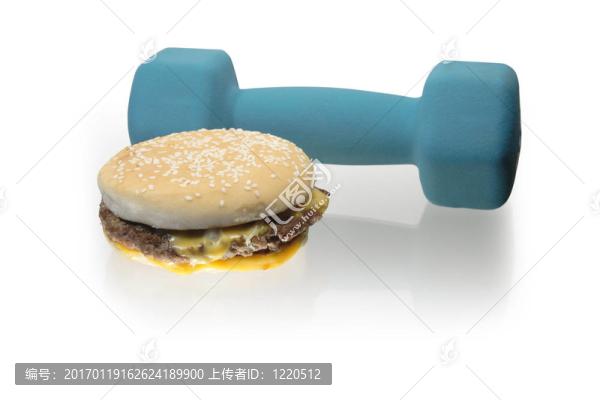 漢堡包和啞鈴