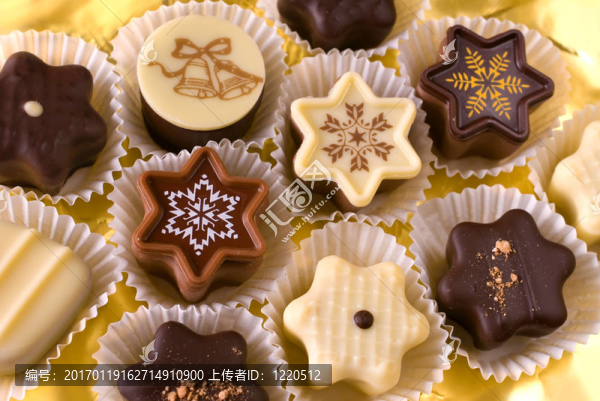 可愛(ài)的圣誕巧克力