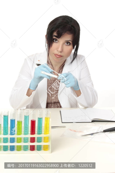 科學家在工作