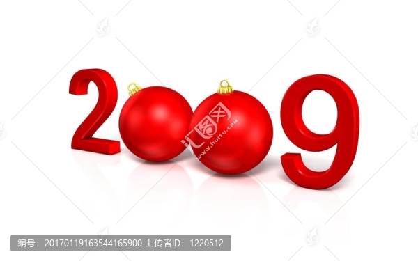 新年賀卡；紅白色背景