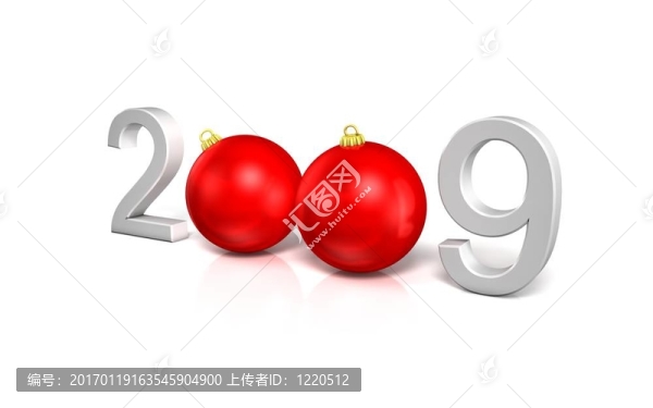 新年賀卡；紅白色背景