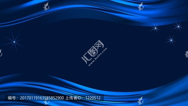 新年快樂；問候藍(lán)色背景上的卡