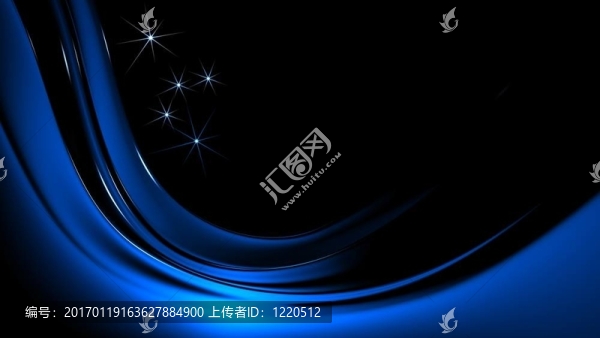 藍色背景上的藍色圣誕星