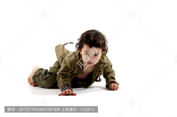 漂亮的小男孩