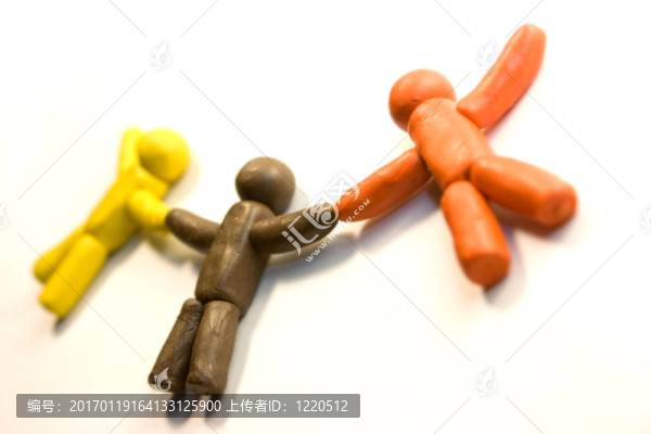 三粘土人