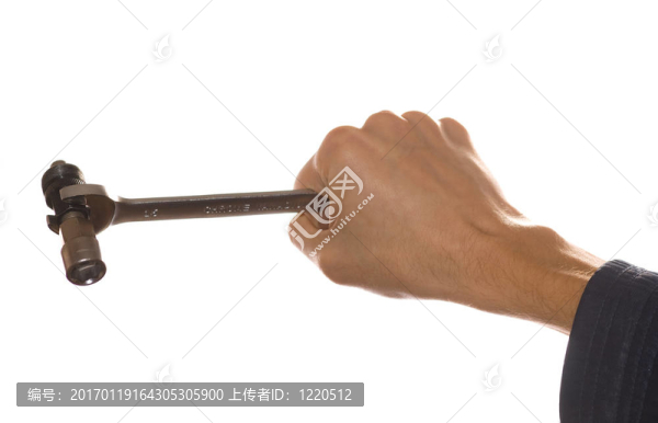 人的手拿著你
