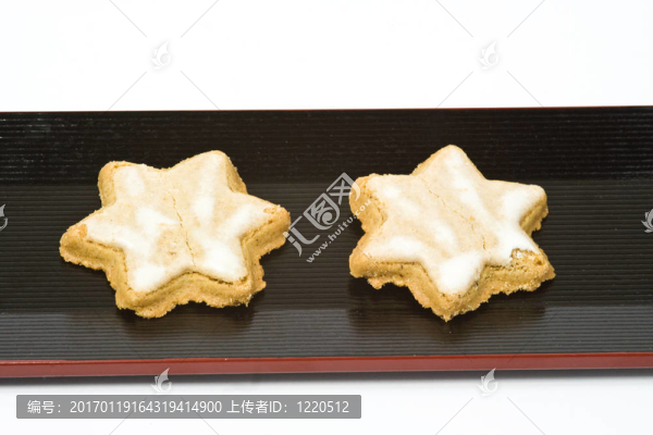 星型肉桂餅干