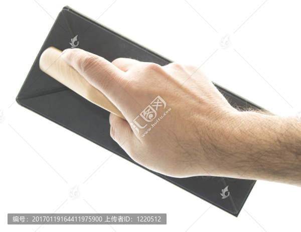 工具作品的人之手