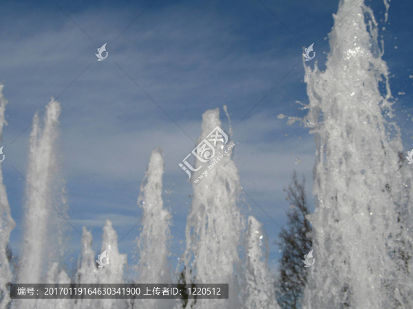 水的噴泉