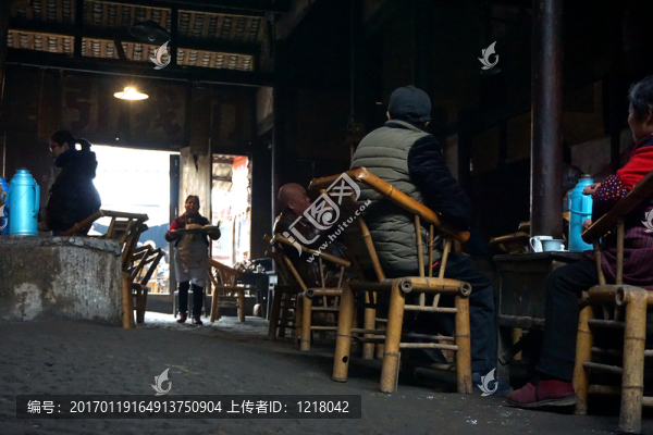成都彭鎮(zhèn)老茶館