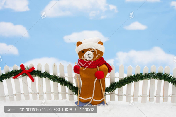 圣誕熊-匯圖網(wǎng) www.fosd68.com 圣誕熊