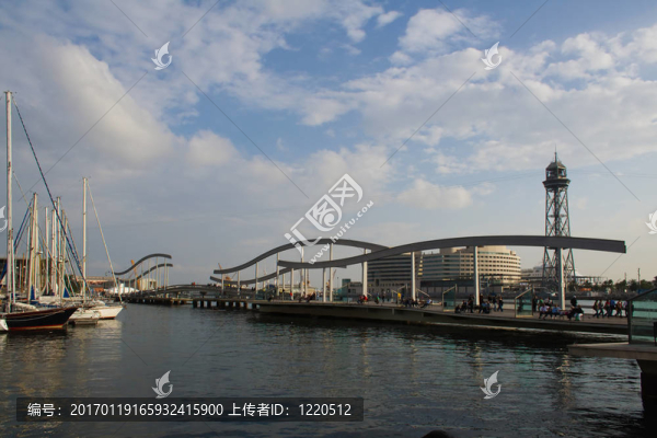 巴塞羅那港的奧林匹克