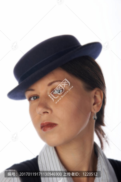30年代風(fēng)格的年輕女人