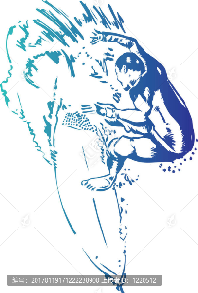 沖浪運(yùn)動(dòng)Illustrati