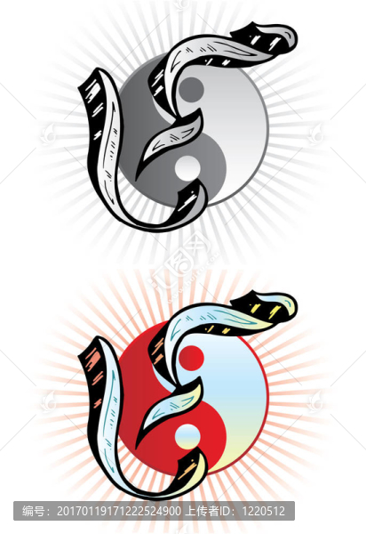 紋身風(fēng)格字母Y機(jī)智