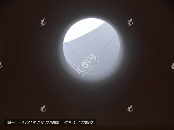 夏威夷部分月食